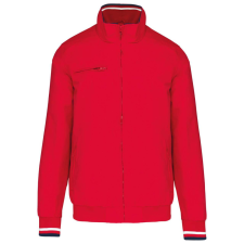 KARIBAN férfi dzseki, hálós béléssel KA609, Red/White/Navy-S férfi kabát, dzseki