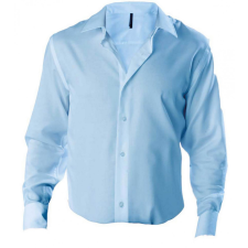 KARIBAN Férfi ing Kariban KA522 Men&#039;S Fitted Long-Sleeved non-Iron Shirt -XL, Bright Sky férfi ing