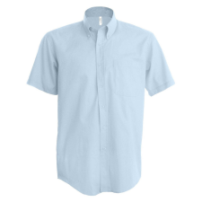 KARIBAN Férfi ing Kariban KA535 Men&#039;S Short-Sleeved Oxford Shirt -L, Oxford Blue férfi ing