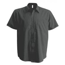 KARIBAN Férfi ing Kariban KA539 Men'S Short-Sleeved non-Iron Shirt -3XL, Zinc