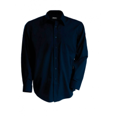 KARIBAN Férfi ing Kariban KA545 Jofrey > Long-Sleeved Shirt -4XL, Navy