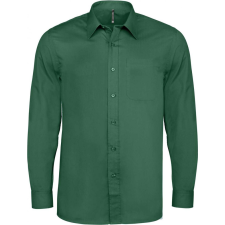KARIBAN Férfi ing Kariban KA545 Jofrey &gt; Long-Sleeved Shirt -S, Forest Green férfi ing