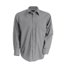 KARIBAN Férfi ing Kariban KA545 Jofrey > Long-Sleeved Shirt -XS, Silver férfi ing