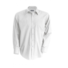 KARIBAN Férfi ing Kariban KA545 Jofrey &gt; Long-Sleeved Shirt -XS, White férfi ing