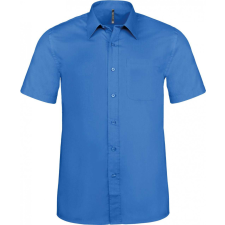 KARIBAN Férfi ing Kariban KA551 Ace - Short-Sleeved Shirt -2XL, Light Royal Blue férfi ing