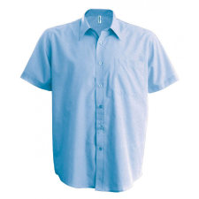 KARIBAN Férfi ing Kariban KA551 Ace - Short-Sleeved Shirt -5XL, Bright Sky férfi ing