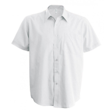 KARIBAN Férfi ing Kariban KA551 Ace - Short-Sleeved Shirt -M, White férfi ing