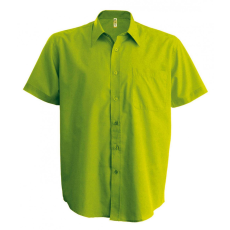 KARIBAN Férfi ing Kariban KA551 Ace - Short-Sleeved Shirt -S, Burnt Lime