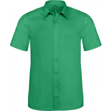 KARIBAN Férfi ing Kariban KA551 Ace - Short-Sleeved Shirt -XL, Kelly Green férfi ing
