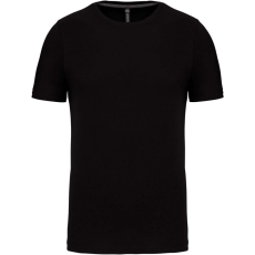 KARIBAN Férfi jersey rövid ujjú póló, Kariban KA356, Black-L