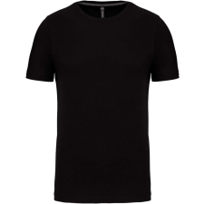 KARIBAN Férfi jersey rövid ujjú póló, Kariban KA356, Black-S férfi póló
