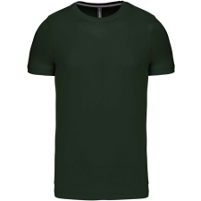 KARIBAN Férfi jersey rövid ujjú póló, Kariban KA356, Forest Green-XL férfi póló