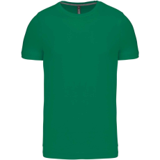 KARIBAN Férfi jersey rövid ujjú póló, Kariban KA356, Kelly Green-XL