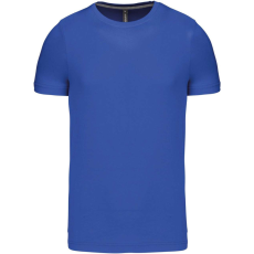 KARIBAN Férfi jersey rövid ujjú póló, Kariban KA356, Light Royal Blue-XL