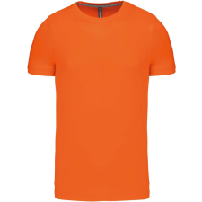 KARIBAN Férfi jersey rövid ujjú póló, Kariban KA356, Orange-L férfi póló