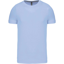 KARIBAN Férfi jersey rövid ujjú póló, Kariban KA356, Sky Blue-2XL férfi póló