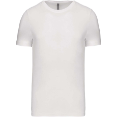KARIBAN Férfi jersey rövid ujjú póló, Kariban KA356, White-3XL