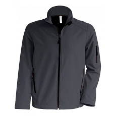 KARIBAN Férfi kabát Kariban KA401 Softshell Jacket -2XL, Marl Grey