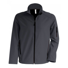 KARIBAN Férfi kabát Kariban KA401 Softshell Jacket -XL, Titanium