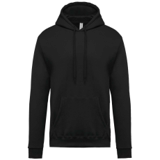 KARIBAN Férfi kapucnis pulóver, Kariban KA476, Black-XL