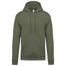 KARIBAN Férfi kapucnis pulóver, Kariban KA476, Caper Green-2XL férfi pulóver, kardigán