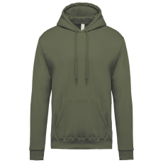 KARIBAN Férfi kapucnis pulóver, Kariban KA476, Caper Green-XS