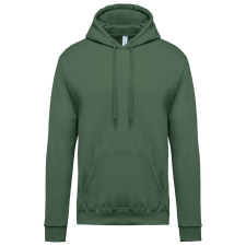 KARIBAN Férfi kapucnis pulóver, Kariban KA476, Earthy Green-3XL férfi pulóver, kardigán