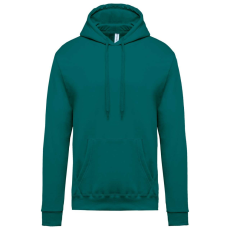 KARIBAN Férfi kapucnis pulóver, Kariban KA476, Emerald Green-2XL