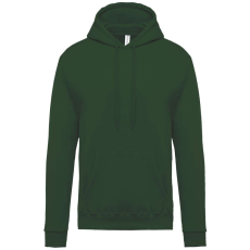 KARIBAN Férfi kapucnis pulóver, Kariban KA476, Forest Green-XS