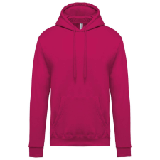 KARIBAN Férfi kapucnis pulóver, Kariban KA476, Fuchsia-2XL férfi pulóver, kardigán