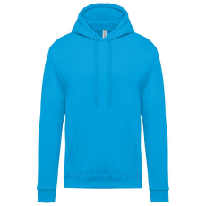 KARIBAN Férfi kapucnis pulóver, Kariban KA476, Hawaii Blue-3XL