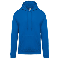 KARIBAN Férfi kapucnis pulóver, Kariban KA476, Light Royal Blue-L férfi pulóver, kardigán