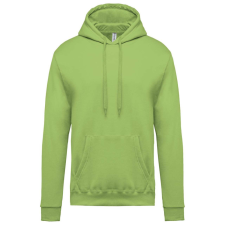 KARIBAN Férfi kapucnis pulóver, Kariban KA476, Lime-XL férfi pulóver, kardigán