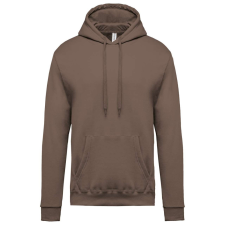 KARIBAN Férfi kapucnis pulóver, Kariban KA476, Moka Brown-XL férfi pulóver, kardigán