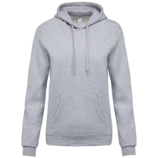 KARIBAN Férfi kapucnis pulóver, Kariban KA476, Oxford Grey-3XL férfi pulóver, kardigán