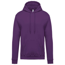 KARIBAN Férfi kapucnis pulóver, Kariban KA476, Purple-XS