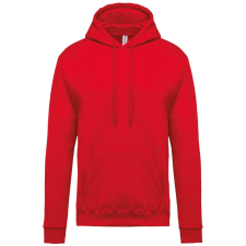KARIBAN Férfi kapucnis pulóver, Kariban KA476, Red-4XL férfi pulóver, kardigán