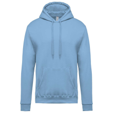 KARIBAN Férfi kapucnis pulóver, Kariban KA476, Sky Blue-2XL
