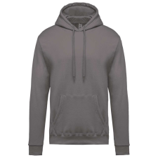 KARIBAN Férfi kapucnis pulóver, Kariban KA476, Storm Grey-4XL férfi pulóver, kardigán