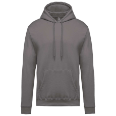 KARIBAN Férfi kapucnis pulóver, Kariban KA476, Storm Grey-S