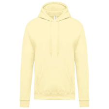 KARIBAN Férfi kapucnis pulóver, Kariban KA476, Straw Yellow-M férfi pulóver, kardigán