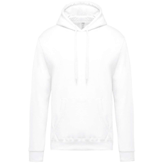 KARIBAN Férfi kapucnis pulóver, Kariban KA476, White-L