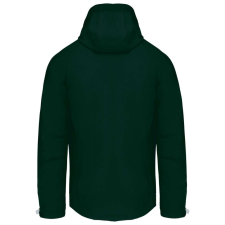 KARIBAN Férfi kapucnis softshell dzseki, Kariban KA413, Bottle Green-3XL férfi kabát, dzseki