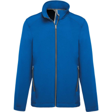 KARIBAN Férfi két rétegű softshell dzseki, Kariban KA424, Light Royal Blue-S