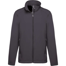 KARIBAN Férfi két rétegű softshell dzseki, Kariban KA424, Titanium-3XL női dzseki, kabát