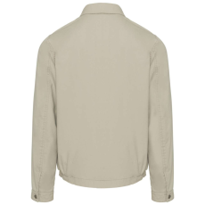 KARIBAN Férfi kockás bélésű férfi dzseki, Kariban KA623, Beige-M