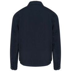 KARIBAN Férfi kockás bélésű férfi dzseki, Kariban KA623, Navy-XL