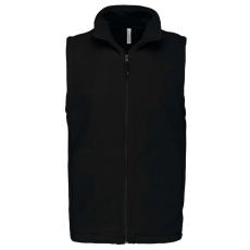 KARIBAN Férfi LUCA polár mellény, Kariban KA913, Black-XL