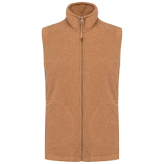 KARIBAN Férfi LUCA polár mellény, Kariban KA913, Camel Heather-L