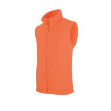 KARIBAN Férfi LUCA polár mellény, Kariban KA913, Fluorescent Orange-S